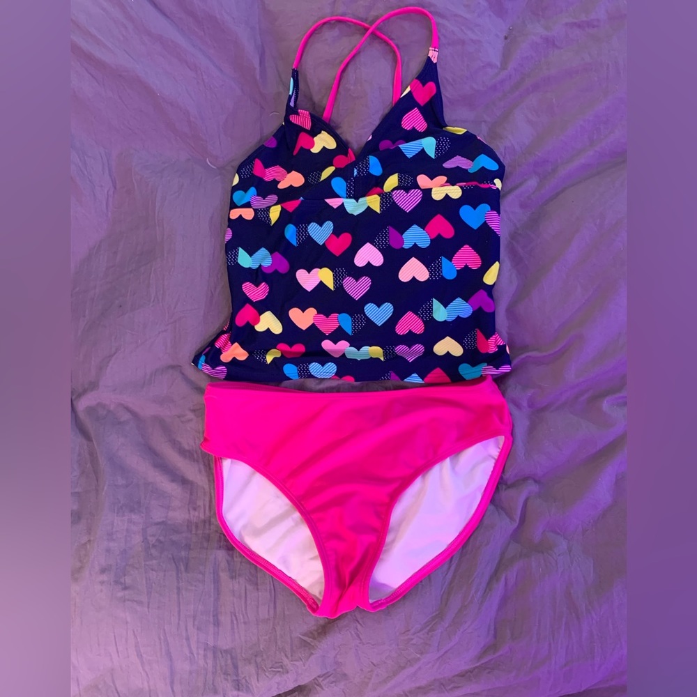 NWOT Circo Swim Tankini Girls XL